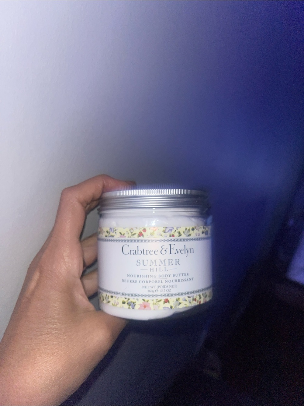 Crabtree & Evelyn Summer Hill Nourishing Body Butter new